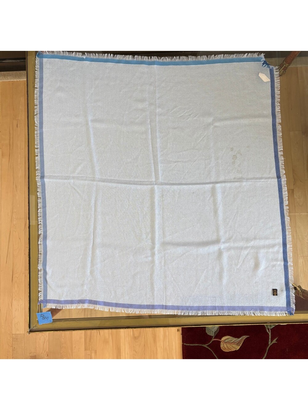 Blue Loro Piana Scarf
